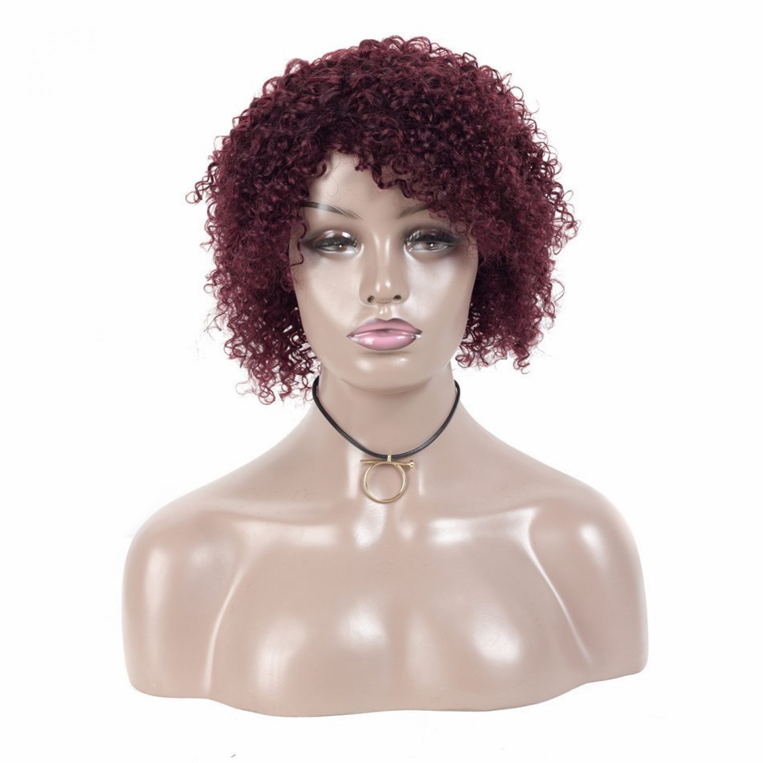 Short Jerry Curl Human Hair Wigs For Black Women - Parvaty.com