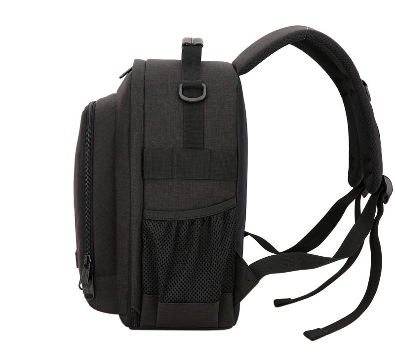 Photo Camera Waterproof Backpack Video Shoulders Soft Padded Bag w/ Rain Cover Men Women Case Pack for Canon Nikon DSLR