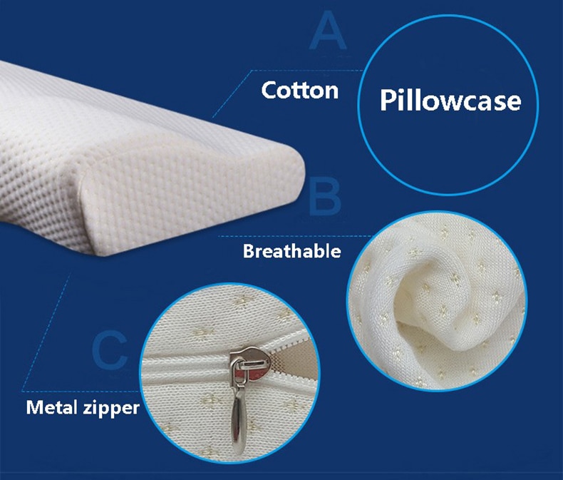 Orthopedic neck pillow Memory Foam Pillow For Sleep Cervical Pillows Memory Pillows Relax Cervical health care pillows