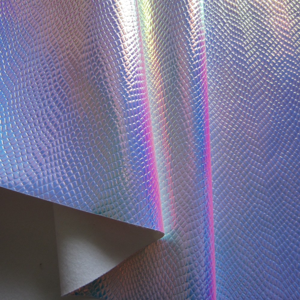 Holographic Textured Leather Waterproof Surface