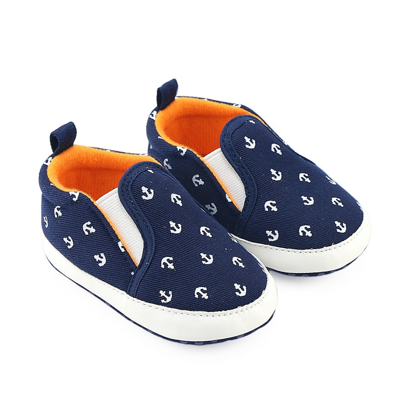 Navy Blue Casual Infant Baby Shoes Sneaker